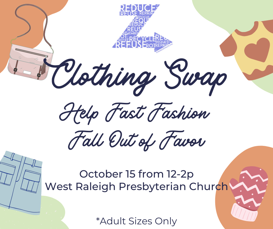 Fast Fashion Falls Out of Favor Clothing Swap- Raleigh - Toward Zero Waste