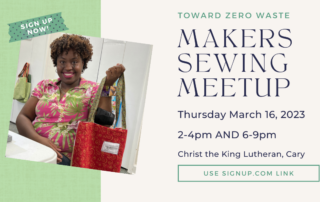Makers Sewing Meetup March 2023