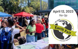 NC State Earth Fair April 12, 2023 11a-2p Stafford Commons