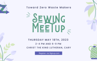 TZW Makers Sewing Meetup May 18th