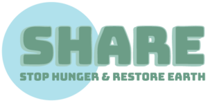 SHARE-logo_transparent SHARE Program Logo, Stop Hunger and Restore Earth